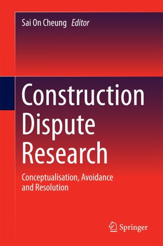 Imagen de portada: Construction Dispute Research 9783319044286