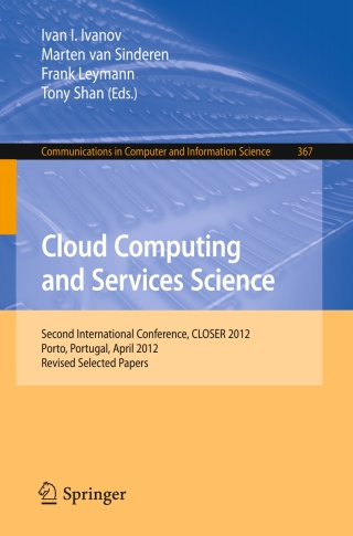 Titelbild: Cloud Computing and Services Science 9783319045184