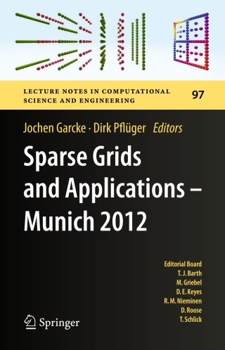 Cover image: Sparse Grids and Applications - Munich 2012 9783319045368