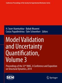 Titelbild: Model Validation and Uncertainty Quantification, Volume 3 9783319045511