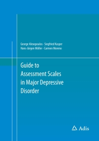 Cover image: Guide to Assessment Scales in Major Depressive Disorder 9783319046266