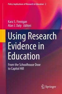 Imagen de portada: Using Research Evidence in Education 9783319046891