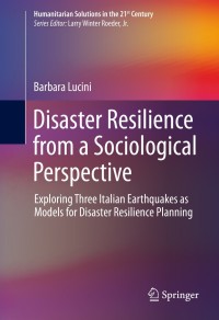 Cover image: Disaster Resilience from a Sociological Perspective 9783319047379