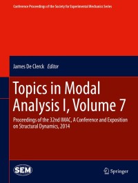 Cover image: Topics in Modal Analysis I, Volume 7 9783319047522