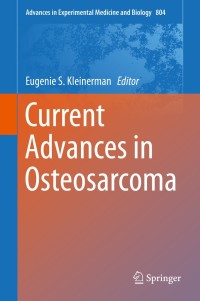 Cover image: Current Advances in Osteosarcoma 9783319048420