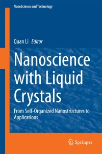 Cover image: Nanoscience with Liquid Crystals 9783319048666