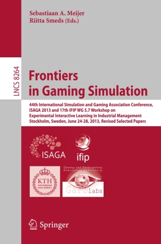 Immagine di copertina: Frontiers in Gaming Simulation 9783319049533