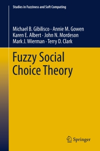 Cover image: Fuzzy Social Choice Theory 9783319051758