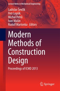Cover image: Modern Methods of Construction Design 9783319052021