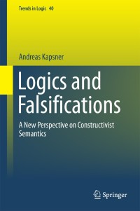 Cover image: Logics and Falsifications 9783319052052