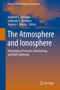 Cover image: The Atmosphere and Ionosphere 9783319052380