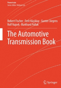 Imagen de portada: The Automotive Transmission Book 9783319052625