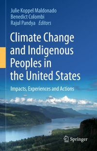 Cover image: Climate Change and Indigenous Peoples in the United States 9783319052656