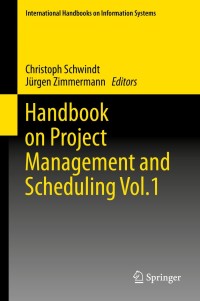 Cover image: Handbook on Project Management and Scheduling Vol.1 9783319054421