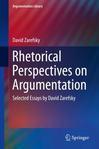 Cover image: Rhetorical Perspectives on Argumentation 9783319054841