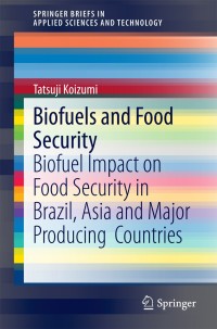 Titelbild: Biofuels and Food Security 9783319056449