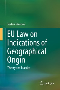 Imagen de portada: EU Law on Indications of Geographical Origin 9783319056890