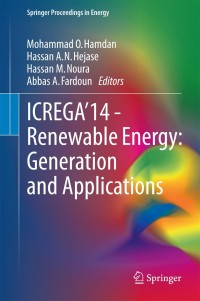 صورة الغلاف: ICREGA’14 - Renewable Energy: Generation and Applications 9783319057071