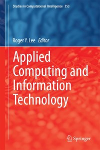 Imagen de portada: Applied Computing and Information Technology 9783319057163