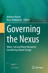 Imagen de portada: Governing the Nexus 9783319057460