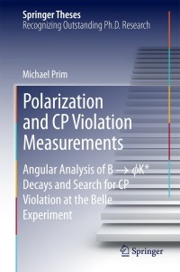 Cover image: Polarization and CP Violation Measurements 9783319057552