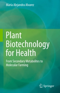 Cover image: Plant Biotechnology for Health 9783319057705