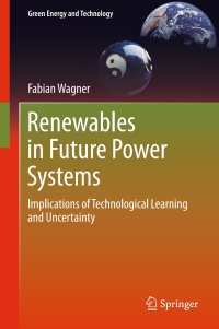 表紙画像: Renewables in Future Power Systems 9783319057798