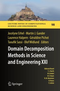 Cover image: Domain Decomposition Methods in Science and Engineering XXI 9783319057880