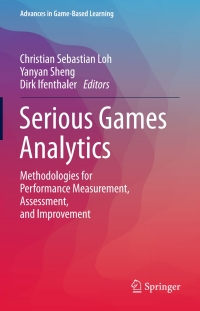 Cover image: Serious Games Analytics 9783319058337