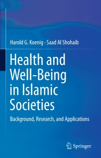 Cover image: Health and Well-Being in Islamic Societies 9783319058726