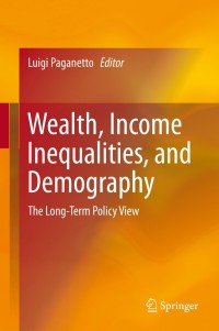 Titelbild: Wealth, Income Inequalities, and Demography 9783319059082
