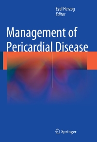 Cover image: Management of Pericardial Disease 9783319061238