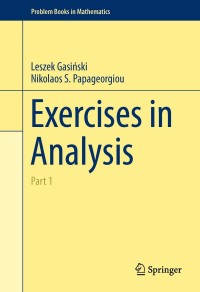 Cover image: Exercises in Analysis 9783319061757
