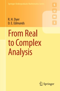 Cover image: From Real to Complex Analysis 9783319062082