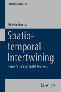 Cover image: Spatio-temporal Intertwining 9783319062358