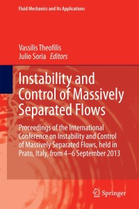 Imagen de portada: Instability and Control of Massively Separated Flows 9783319062594