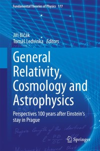 Immagine di copertina: General Relativity, Cosmology and Astrophysics 9783319063485