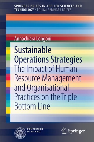 Cover image: Sustainable Operations Strategies 9783319063515