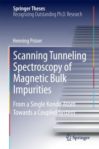 Titelbild: Scanning Tunneling Spectroscopy of Magnetic Bulk Impurities 9783319063843