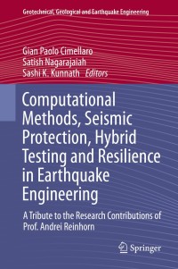 Imagen de portada: Computational Methods, Seismic Protection, Hybrid Testing and Resilience in Earthquake Engineering 9783319063935
