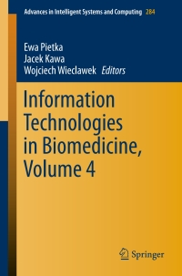 Cover image: Information Technologies in Biomedicine, Volume 4 9783319065953