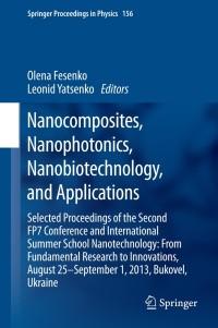 Imagen de portada: Nanocomposites, Nanophotonics, Nanobiotechnology, and Applications 9783319066103
