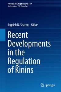 Imagen de portada: Recent Developments in the Regulation of Kinins 9783319066820