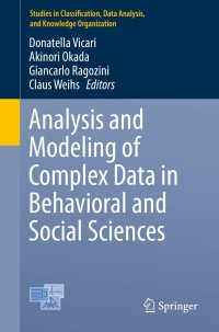 Imagen de portada: Analysis and Modeling of Complex Data in Behavioral and Social Sciences 9783319066912