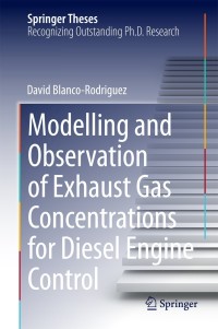 Cover image: Modelling and Observation of Exhaust Gas Concentrations for Diesel Engine Control 9783319067360