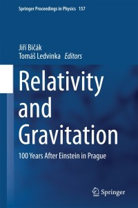 Cover image: Relativity and Gravitation 9783319067605