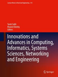 Titelbild: Innovations and Advances in Computing, Informatics, Systems Sciences, Networking and Engineering 9783319067728