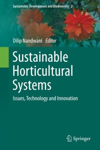 Cover image: Sustainable Horticultural Systems 9783319069036