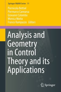 Titelbild: Analysis and Geometry in Control Theory and its Applications 9783319069166