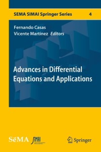 Cover image: Advances in Differential Equations and Applications 9783319069524